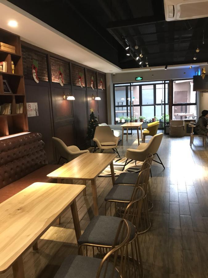 Manxin Hotel Shanghai Xujiahui Exteriör bild