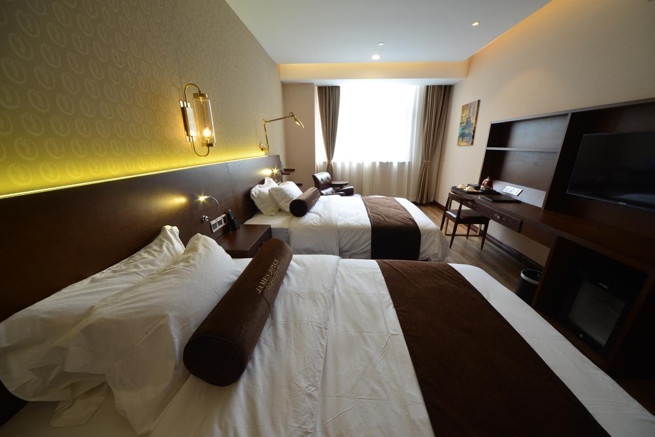 Manxin Hotel Shanghai Xujiahui Exteriör bild