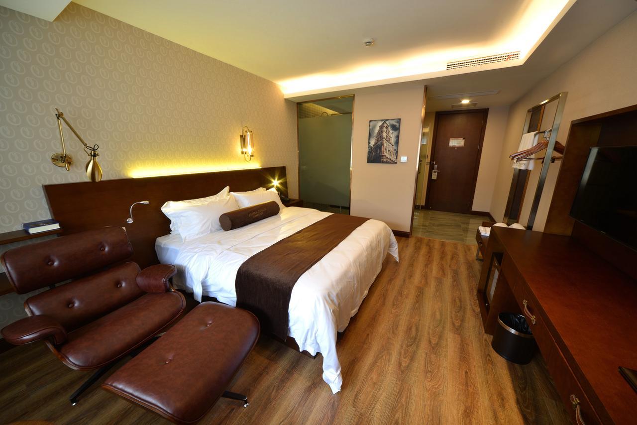 Manxin Hotel Shanghai Xujiahui Exteriör bild